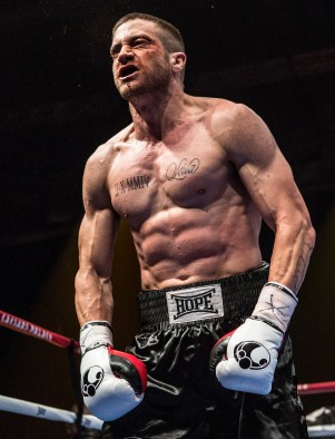 JAKE GYLLENHAAL stars in SOUTHPAW. Photo: Scott Garfield © 2014 The Weinstein Company. All Rights Reserved.
