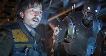 Cassian Andor (Diego Luna) and K-2SO (Alan Tudyk) 
